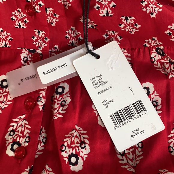 A LOVES A Rose/Multi Maxi Dress. - Picture 9 of 10